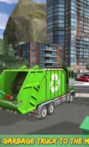 CAMIONES conductor de basura 1
