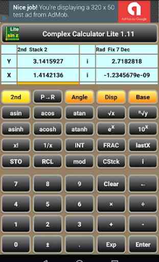 Complex Calculator Lite 2