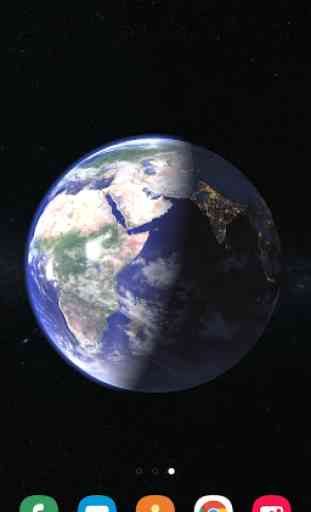 Earth Planet 3D Live Wallpaper 1