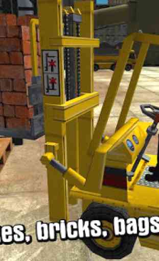 Heavy Forklift Simulator 3D 2