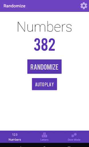 Randomize: Numbers & Letters 1