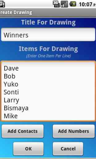 Draw Names From A Hat Pro 2