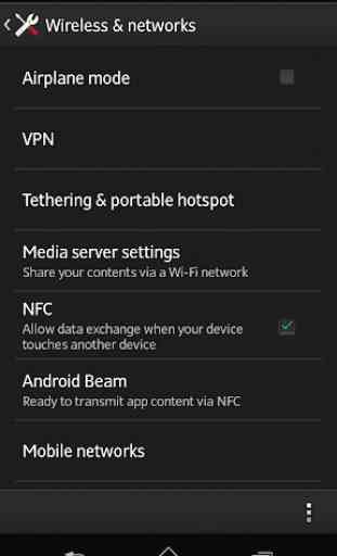 NFC Status Widget 4