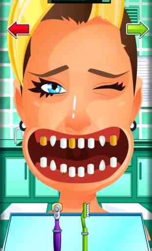 Aaah! Celebrity Dentist FREE- Ace Awesome Game for Girls and Boys 4