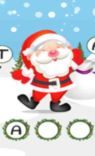 ABC de la Navidad! Juego para los niños: Aprender para escribir las palabras y el alfabeto con Papá Noel, San Nicolás, elfos, regalos, galletas y más. Gratis, nuevo, Feliz Navidad! 2