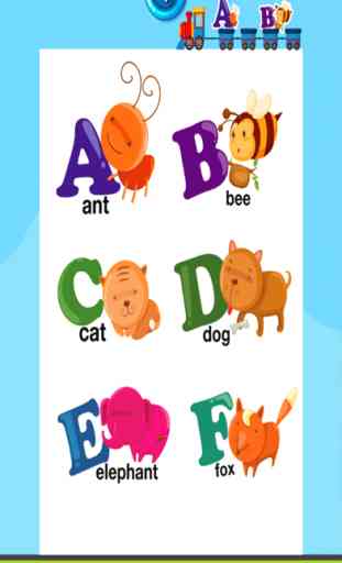 ABC Alphabet Phonics: Juegos educativos para niños 3