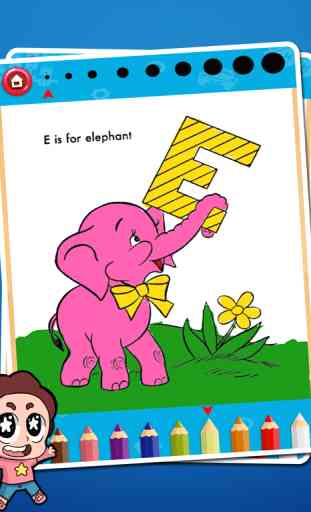 Animales de ABC Coloring Book - aprenda dibujar 4