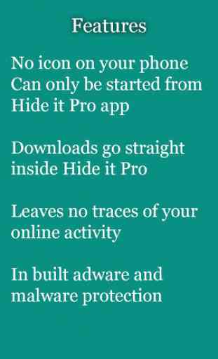 vBrowser for Hide it Pro 3