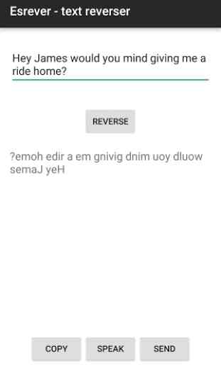 Esrever: Text Reverser 3