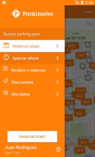 Parkimeter: Buscar parkings 1
