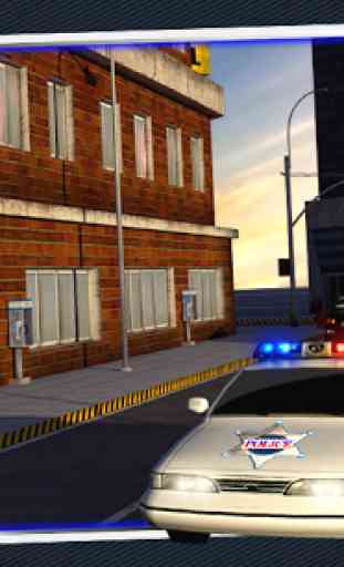 Police Car Parking 3D 2
