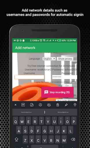 WiFi Panther -App de inicio de sesión web auto 4