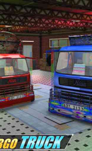 Indian Cargo Truck Drive Sim Nuevo 1