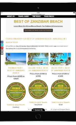 Zanzibar Travel Hotel Guide 4