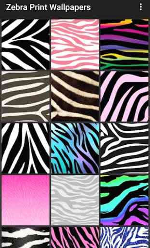 Zebra Print Wallpapers 1