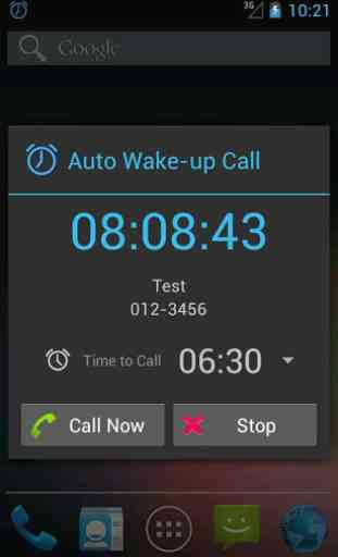 Auto Wake-up call 2