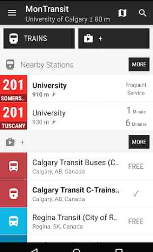 Calgary Transit CTrain - MonTransit 1