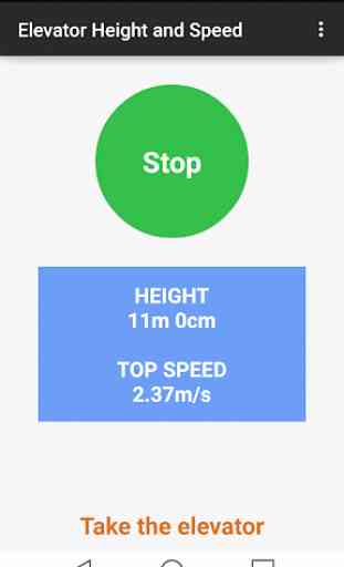 Elevator Height and Speed 3