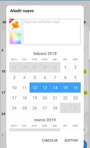 Calendario México 2019 y 2020 4