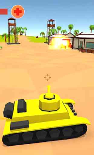 Craft Cube Tank Battle 3D Wars 3