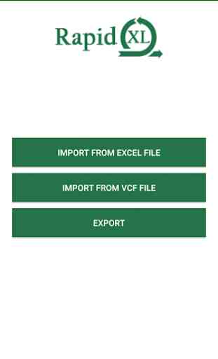 Export Import Contacts Excel 2