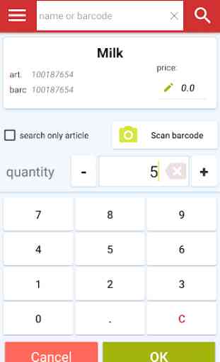 Barcode scanner Inventory 2