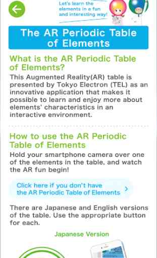 AR Periodic Table of Elements 2