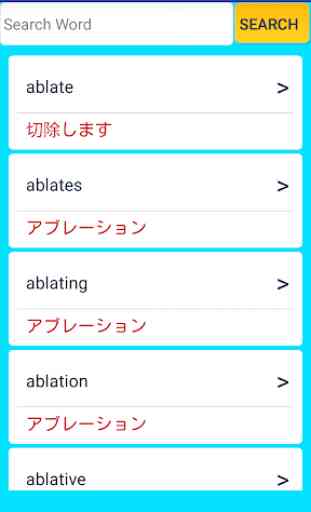 English To Japanese Dictionary 4