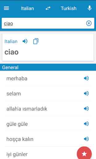 Italian-Turkish Dictionary 1