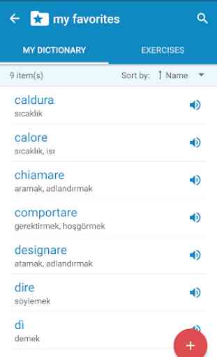Italian-Turkish Dictionary 3