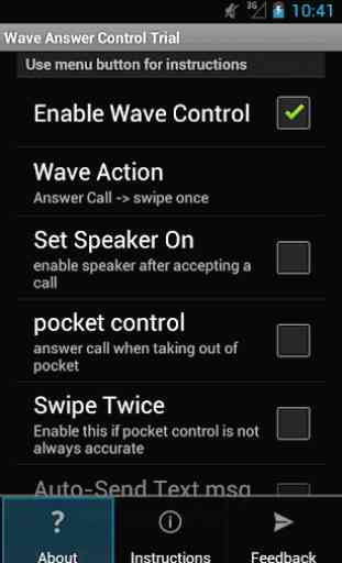 Wave Answer Control 2