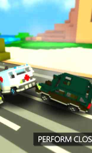 Blocky Highway Traffic Racer 2