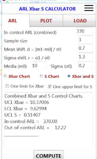 Calculator Xbar Control Chart 4