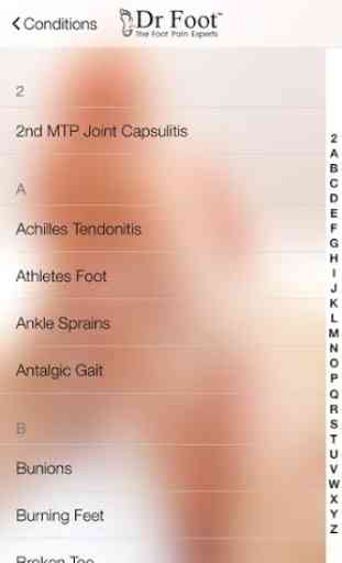 Dr Foot's Foot Pain Identifier 3