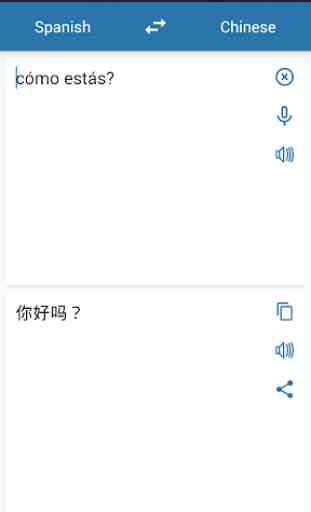 Español Traductor chino 2