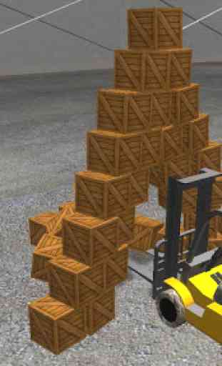 3D Forklift Parking Driving 2