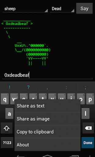 Cowsay for Android 3