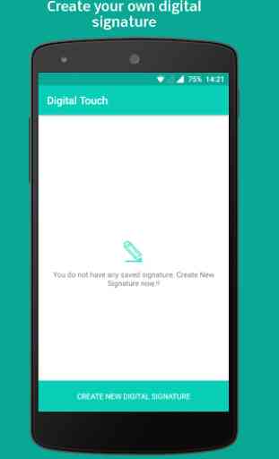 Digital Touch : Create colorful digital signature 1