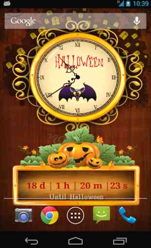 Halloween Countdown Wallpaper 1