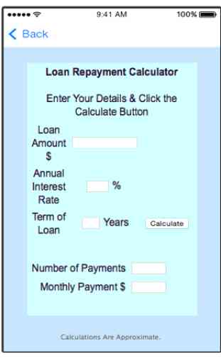 Personal Loan Calculator 2