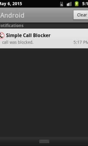 Simple Call Blocker Free 2