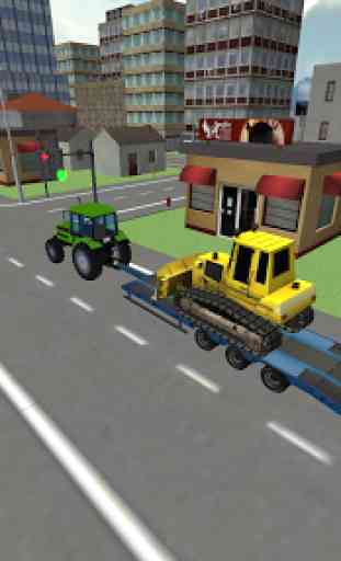 Tractor Conductor 3D: Ciudad 1