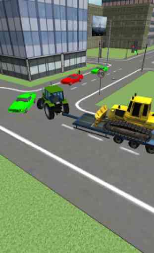 Tractor Conductor 3D: Ciudad 2