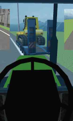Tractor Conductor 3D: Ciudad 3