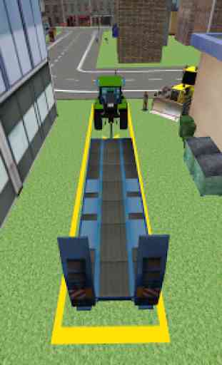 Tractor Conductor 3D: Ciudad 4