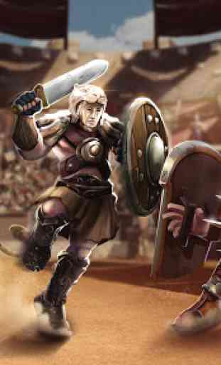 Gladiator Heroes Mejor juego de lucha y estrategia 4