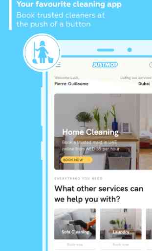 Justmop: Home Cleaning Services & Part-Time Maids 1