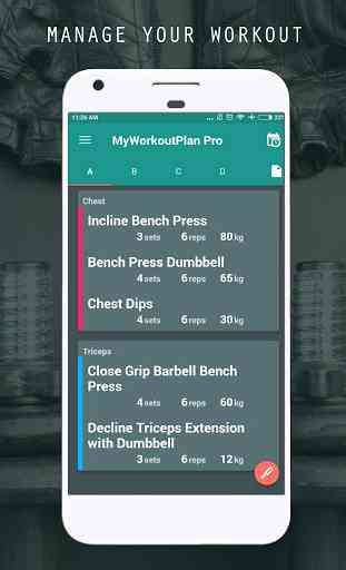My Workout Plan - Daily Workout Planner 1