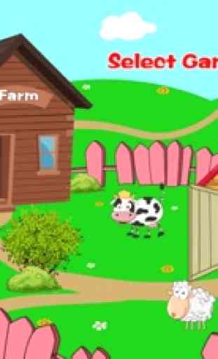 Anna animales de granja - (Happy Box) Aprendizaje Inglés niños pequeños juegos 2