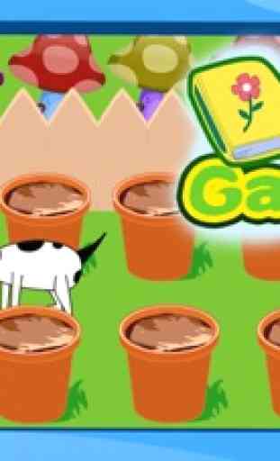Flores plantación jardín juegos gratis de Dora para niños y niño preescolar 1